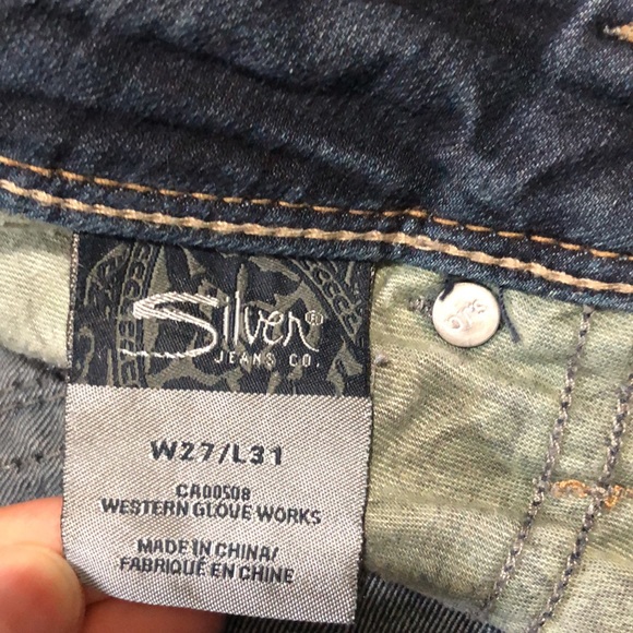 Silver Aiko Skinny Jeans - Picture 3 of 8